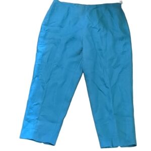Talbot blue Irish linen lined  pants size 18